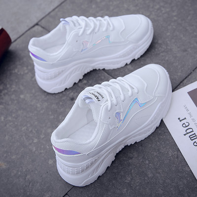 Öko-nahast naiste tossud kirja ja paeltega