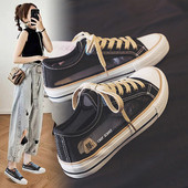 Sieviešu tenta kedas ar izšuvumu un plakanu zoli