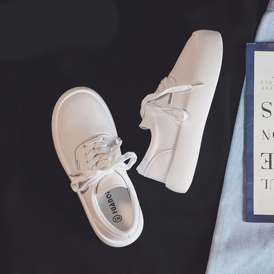 Jednobojne ženske tenisice sa vezicama u dvije boje