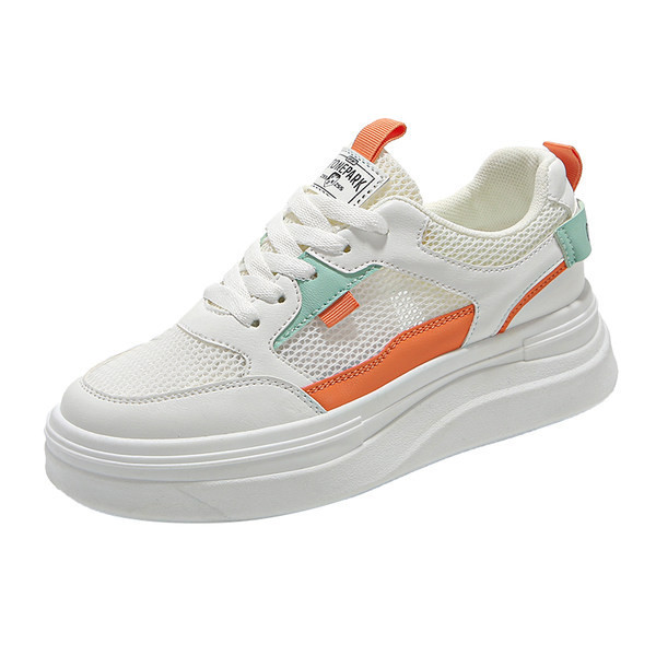 Sportiskas ikdienas sieviešu kedas ar plakanām zolēm un šņorēm