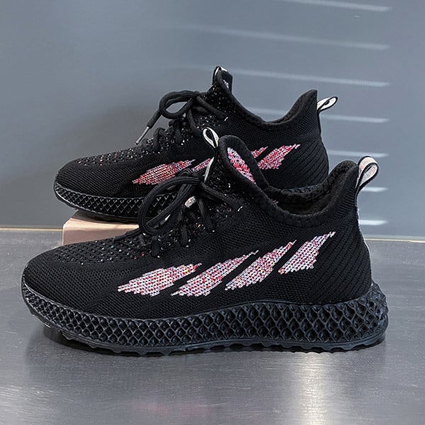 Ženske mrežaste tenisice s ravnim potplatom