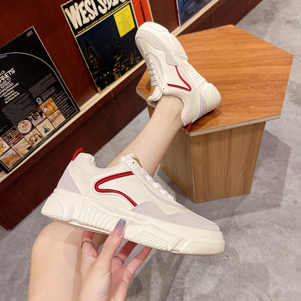 Sieviešu tekstila kedas ar 4 cm zoli