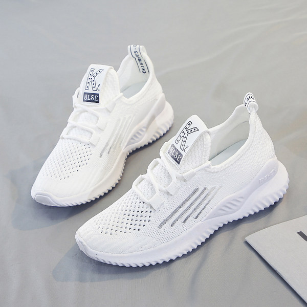 Νέο μοντέλο αναπνεύσιμα αθλητικά γυναικεία παπούτσια Casual   με κορδόνια σε διάφορα χρώματα