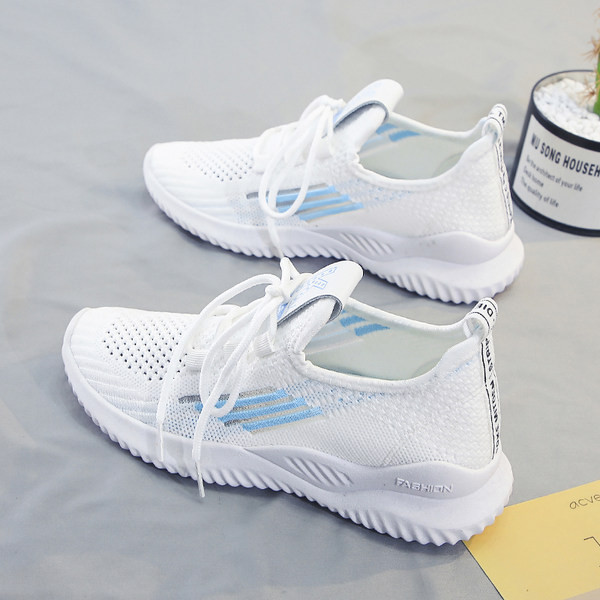 Νέο μοντέλο αναπνεύσιμα αθλητικά γυναικεία παπούτσια Casual   με κορδόνια σε διάφορα χρώματα