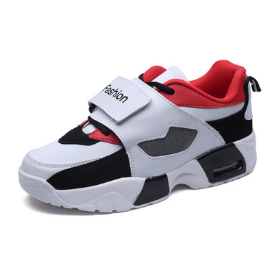 Γυναικεία αθλητικά πάνινα παπούτσια με κορδόνια και στερέση βελκρό 