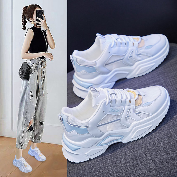 Ikdienas elpojošas kedas ar šņorēm sievietēm