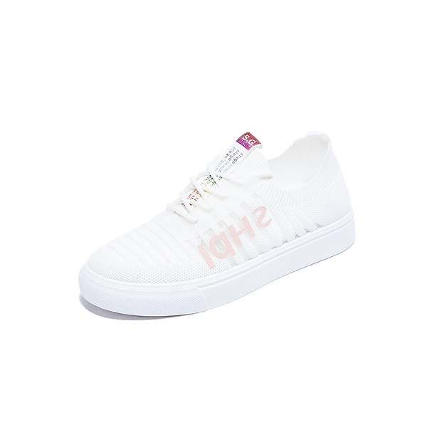 Novi model ženskih platnenih tenisica sa natpisom i vezicama