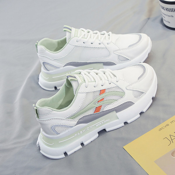 Sieviešu elpojošas kedas ar raupju zoli trīs krāsās