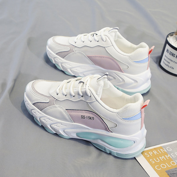 Ikdienas sieviešu kedas ar raupju zoli un tīkliem