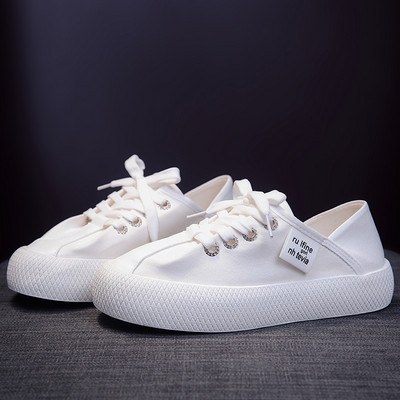 Audekla sieviešu ikdienas kedas ar plakanām zolēm