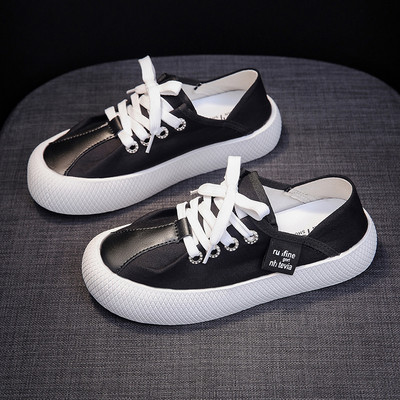 Audekla sieviešu ikdienas kedas ar plakanām zolēm