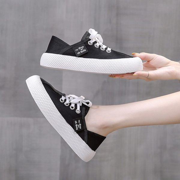 Audekla sieviešu ikdienas kedas ar plakanām zolēm