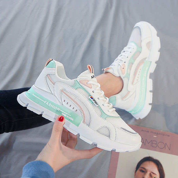 Mitmes värvitoonis suvised naiste tossud võrkude ja lipsudega