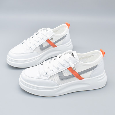 Γυναικεία casual πάνινα παπούτσια με ψηλή σόλα από αναπνεύσιμο ύφασμα