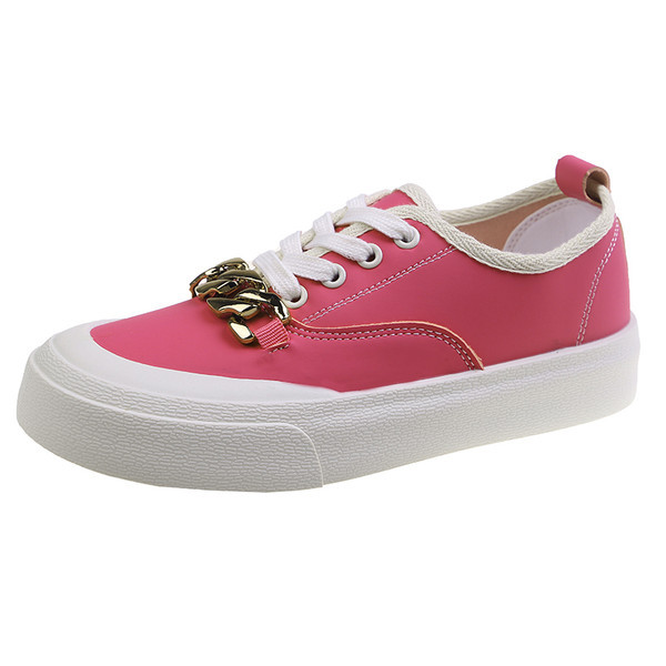 Sieviešu audekla kedas ar metāla ķēdīti