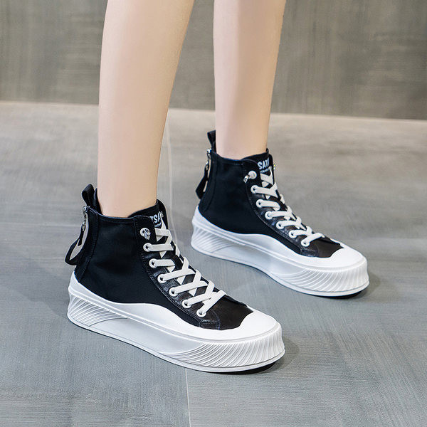 Kõrge mudeliga naiste tossud ökonahast