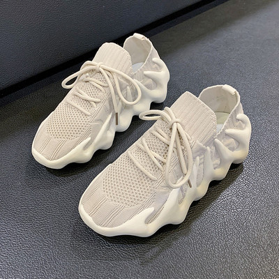 Νέο μοντέλο αναπνεύσιμα αθλητικά γυναικεία παπούτσια Casual με λαστιχένια σόλα