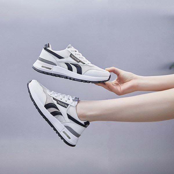 Mugava talla ja võrkkangaga naiste vabaaja tossud