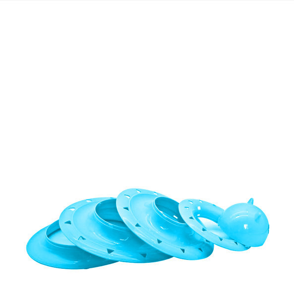 Пластмасова играчка за котка с топка