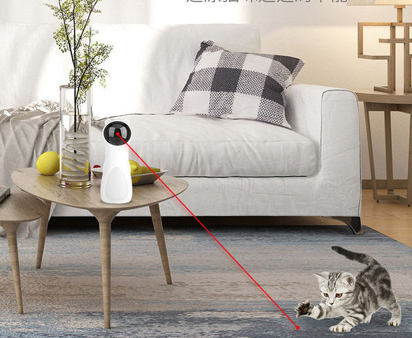 Автоматична играчка за котки с  лазерна светлина