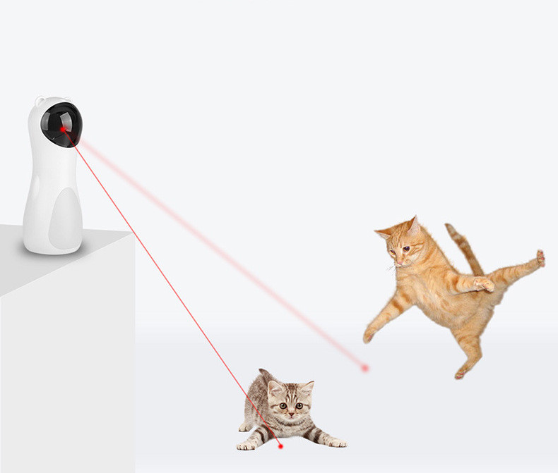 Автоматична играчка за котки с  лазерна светлина