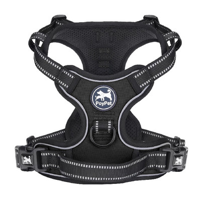 Нагръдник за кучета с повод в няколко цвята