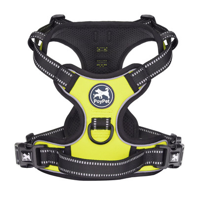 Нагръдник за кучета с повод в няколко цвята