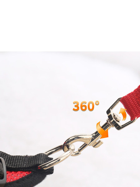 Нагръдник за куче с повод в няколко цвята