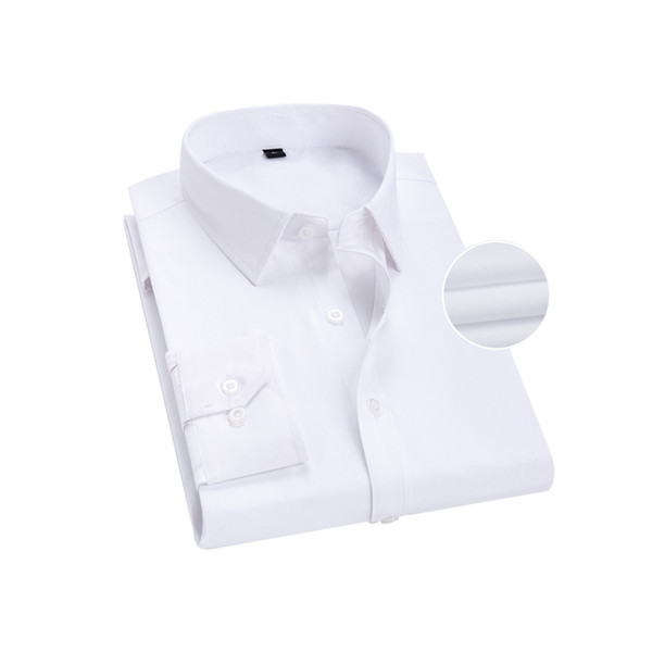 Мъжка риза с дълъг ръкав джоб и копчета 