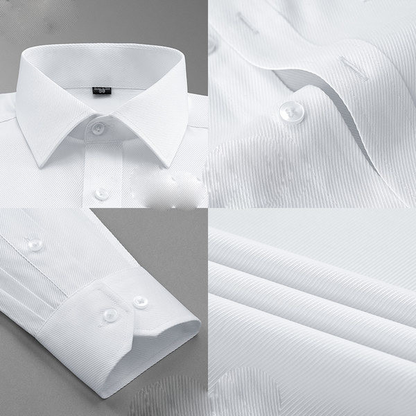 Ежедневна мъжка риза с класическа яка и къс ръкав - няколко цвята