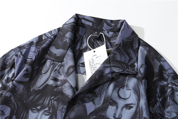 Мъжка риза с копчета и класическа яка в различни цветове