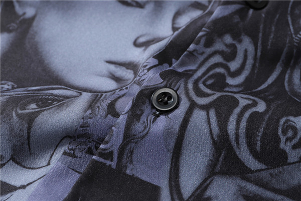 Мъжка риза с копчета и класическа яка в различни цветове