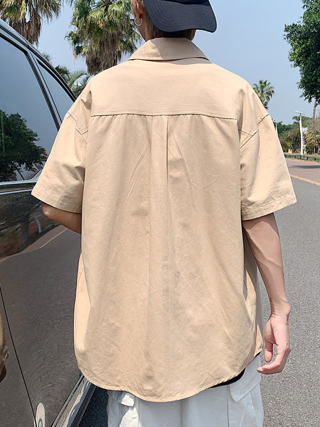 Мъжка риза с къс ръкав - три модела