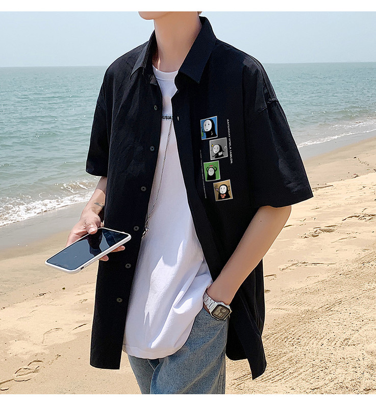 Мъжка риза с къс ръкав - три модела