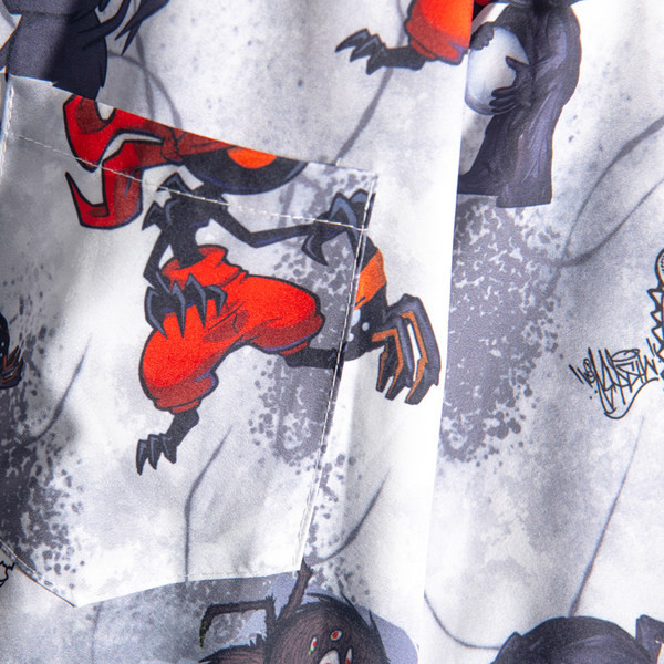 Мъжка ежедневна риза широк модел с копчета