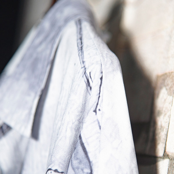 Мъжка цветна риза с къси ръкави 