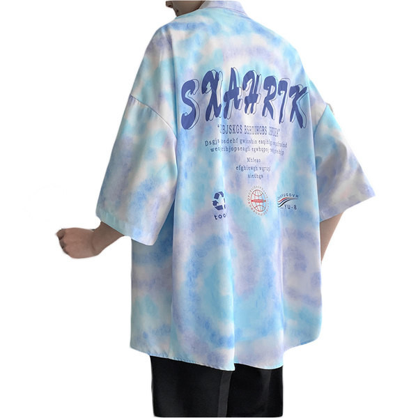 Ежедневна мъжка риза с надпис на гърба 