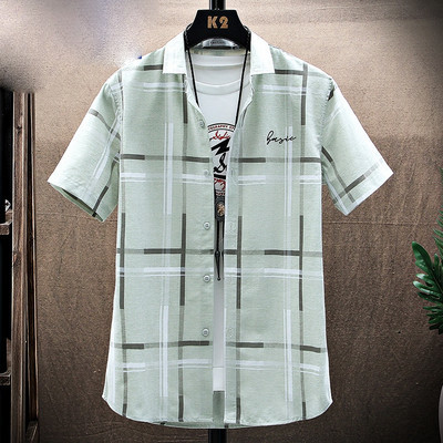 Нов модел мъжка риза с къс ръкав - няколко модела