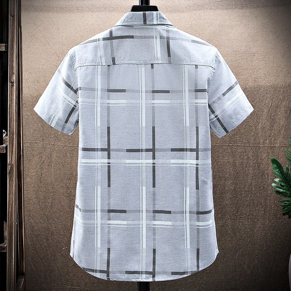 Нов модел мъжка риза с къс ръкав - няколко модела