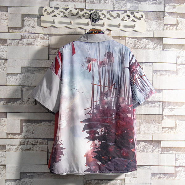 Ежедневна риза с класическа яка и джоб 