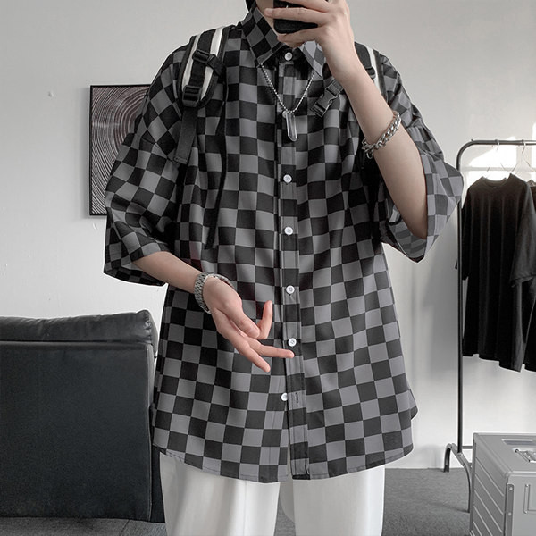 Ежедневна риза с 3/4 ръкав  за мъже 