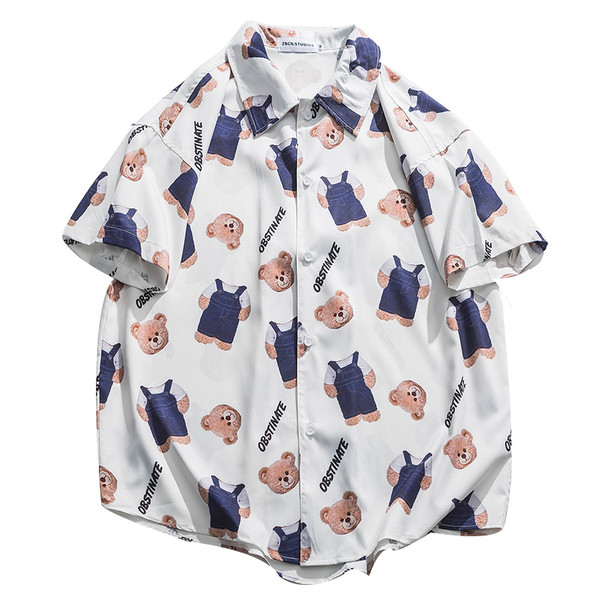 Мъжка риза с апликация мече и класическа яка