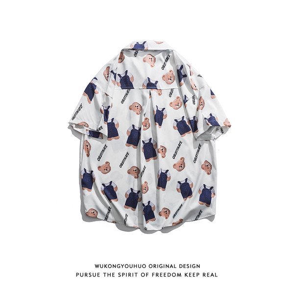 Мъжка риза с апликация мече и класическа яка