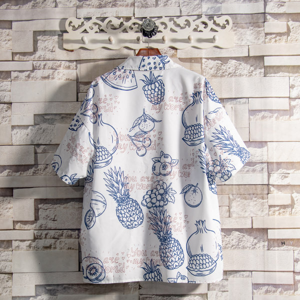 Модерна риза широк модел с копчета