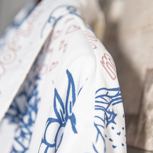 Модерна риза широк модел с копчета