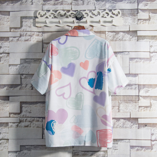 Ежедневна риза с класическа яка и къс ръкав