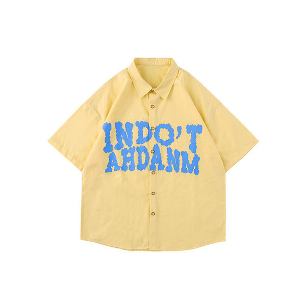 Ежедневна мъжка риза с класическа яка и  копчета 