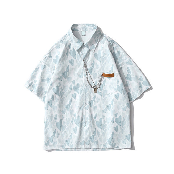 Мъжка ежедневна риза с джобове и класическа яка