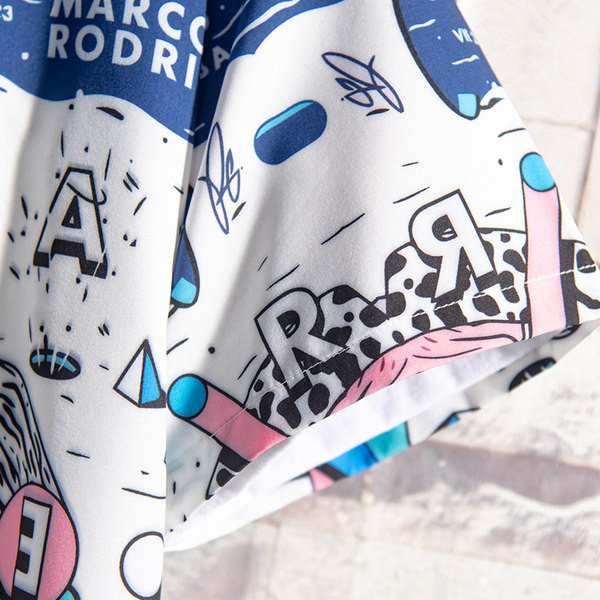 Мъжка ежедневна риза с класическа яка-ретро стил