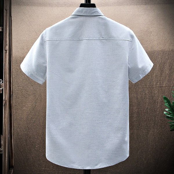 Нов модел мъжка риза с къс ръкав в два цвята